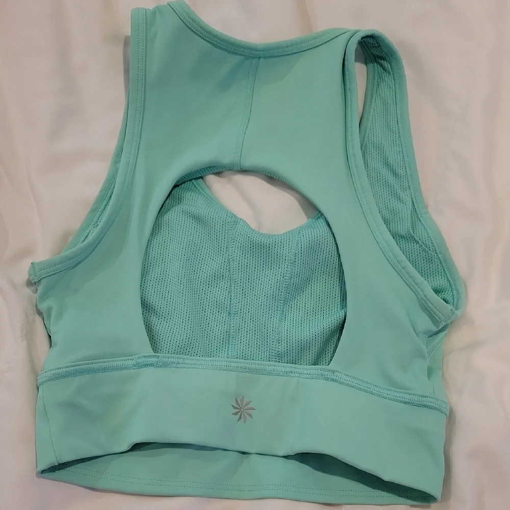 Athleta Women's Mint Green Sports Bra